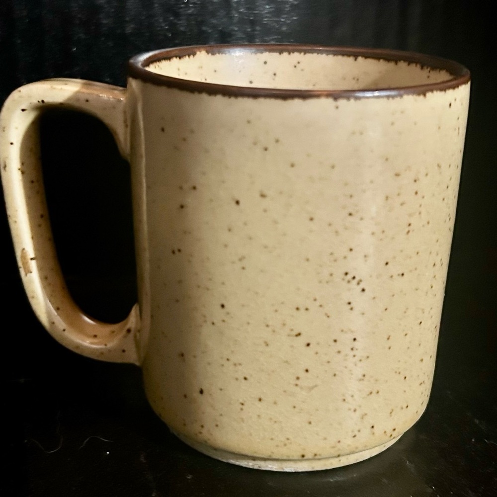 Vintage Otagiri Stoneware Mug Tulip Design - Picture 2 of 5